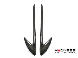 Mercedes Benz E-Class Fender Vent Grille - Carbon Fiber - E63 AMG